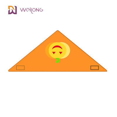 हैलोवीन स्टाइल WMT पेट बंदना कॉटन पोपलिन बैक लेंथ 15 &quot;- 24&quot; कस्टम डॉग स्कार्फ